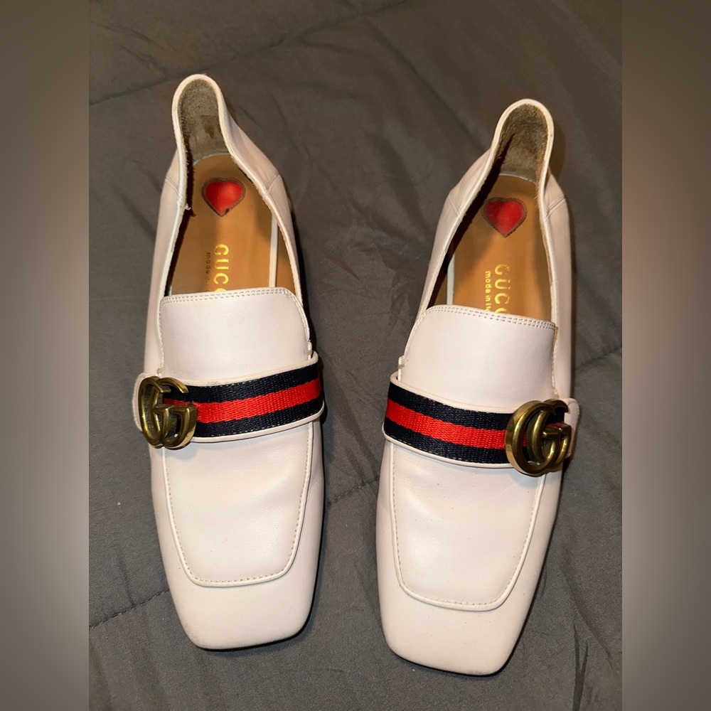 Gucci Peyton Pearl Loafers size 38